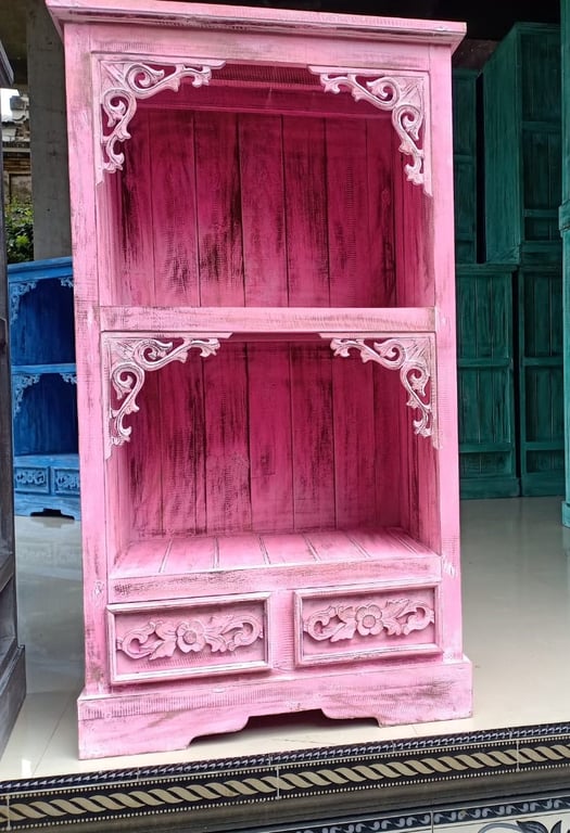 Pinkwash Bathroom Cabinet - Albasia Storage Solution