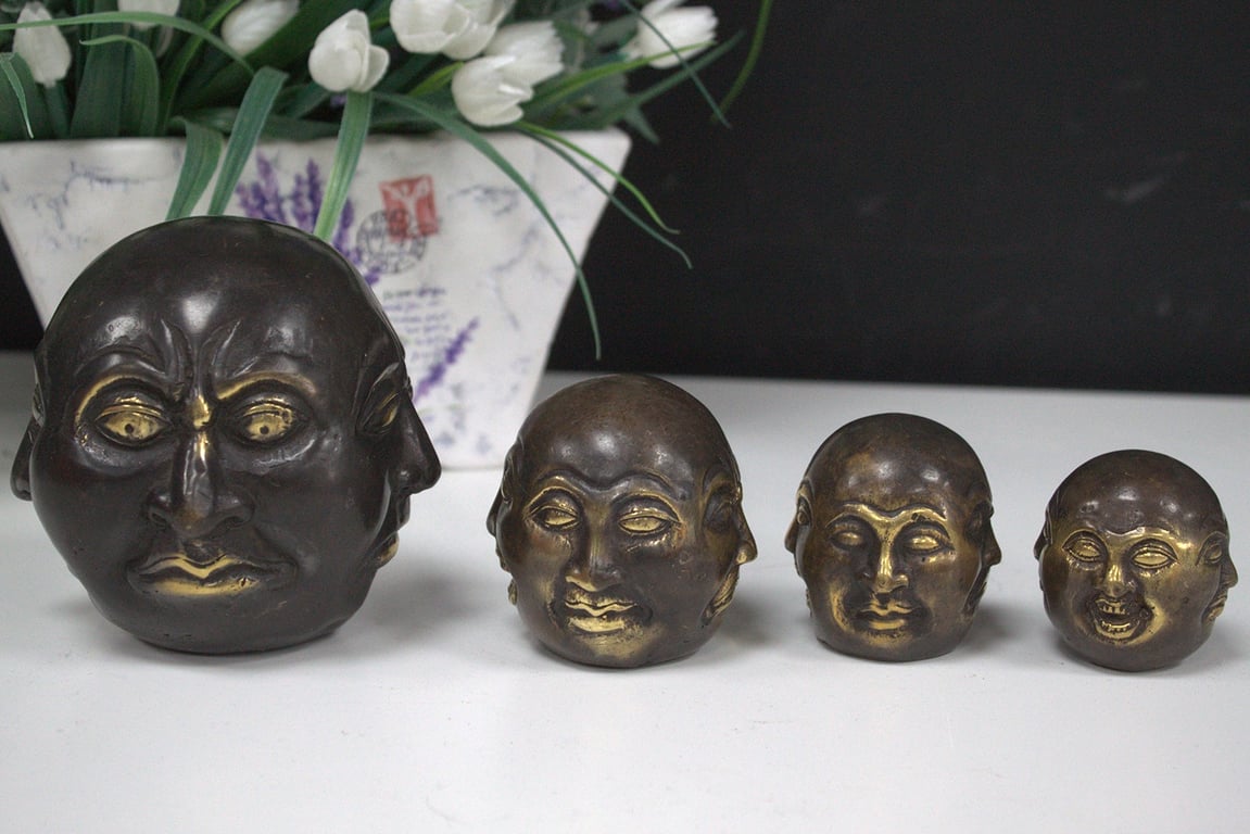 10cm Fengshui Four-Face Buddha Statue (Four Face Buddha)