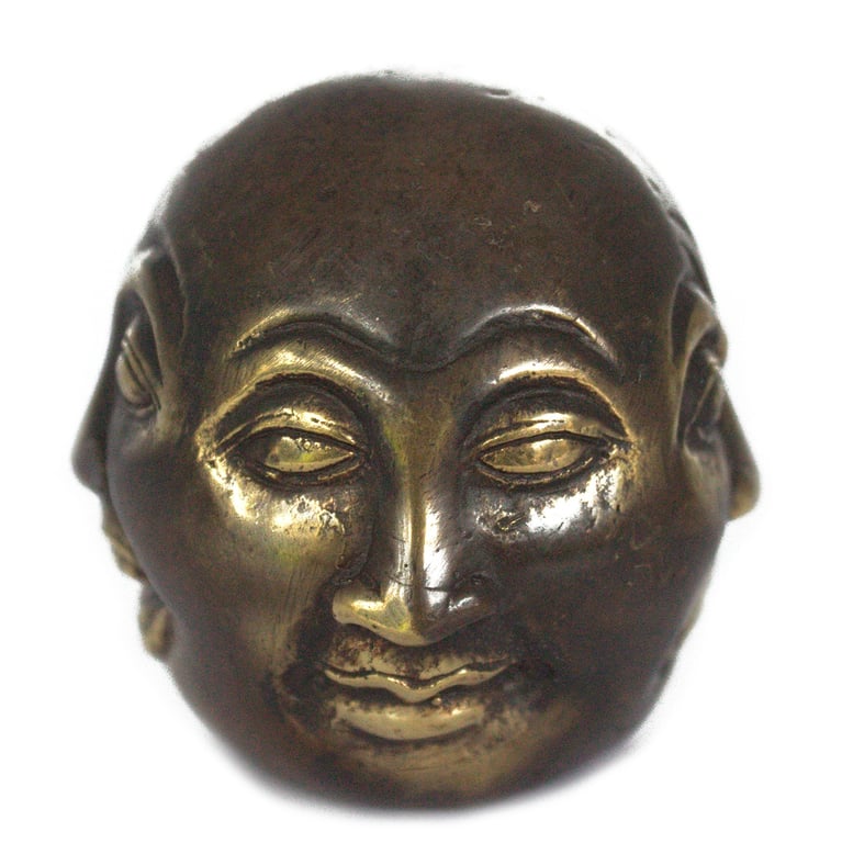 6cm Feng Shui Four-Face Buddha - Balance & Prosperity