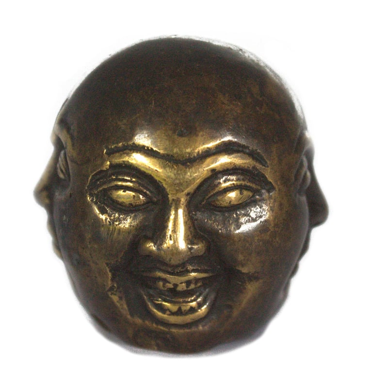 5cm Fengshui Four Face Buddha Statue - Balanced Energy Symbol