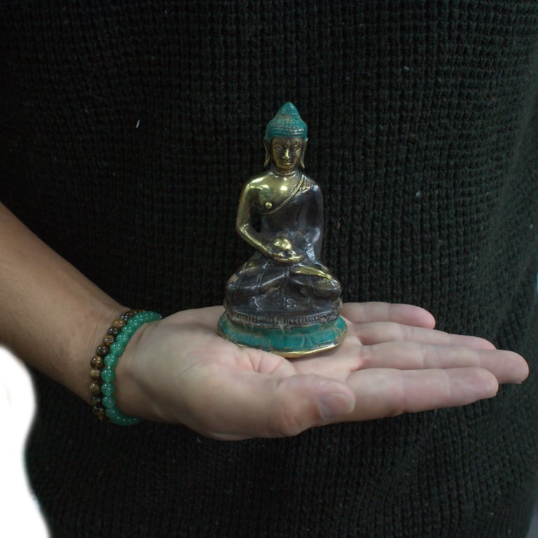 Sitting Buddha Statue - Meditation Aid - Med Meditation