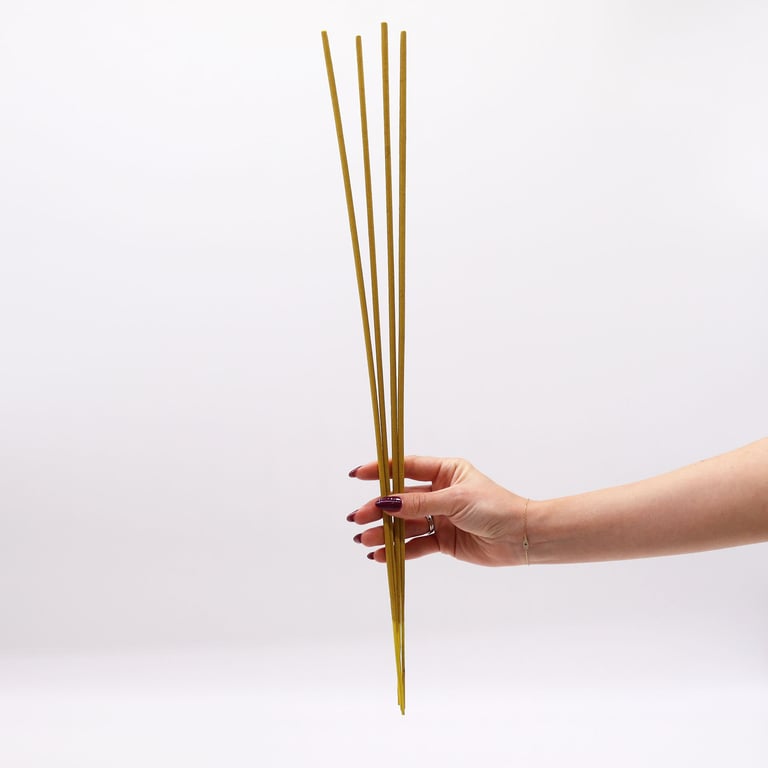 Biofresh Garden Natural Lemongrass Incense Sticks 50cm - Aromatherapy Home Fragrance