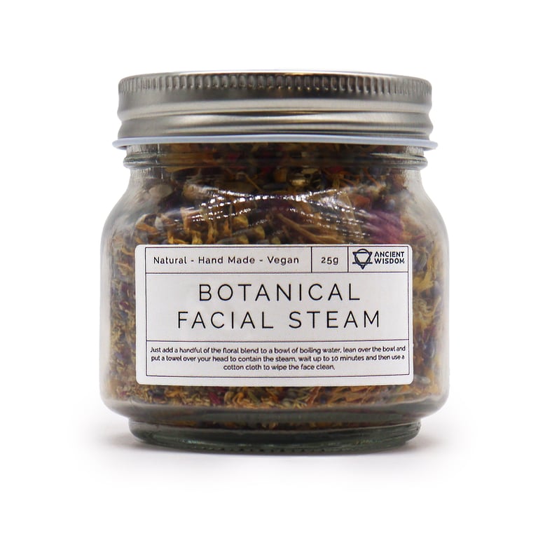 Botanical Facial Steam Blend - Natural Skincare Treatment 250g