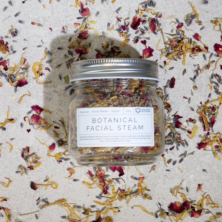 Botanical Facial Steam Blend - Natural Skincare Treatment 250g