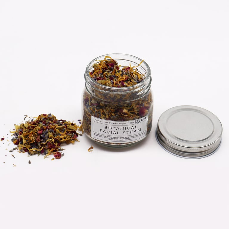 Botanical Facial Steam Blend - Natural Skincare Treatment 250g