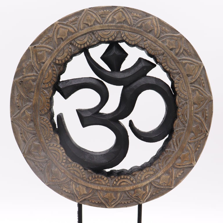 Feng Shui Set (Grey & Black) - Buddha Om Sculpture