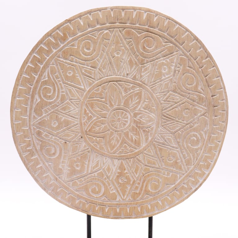 Feng Shui Mandala Set (Natural Buddha) - Classic Aesthetics, Serene Home Decor