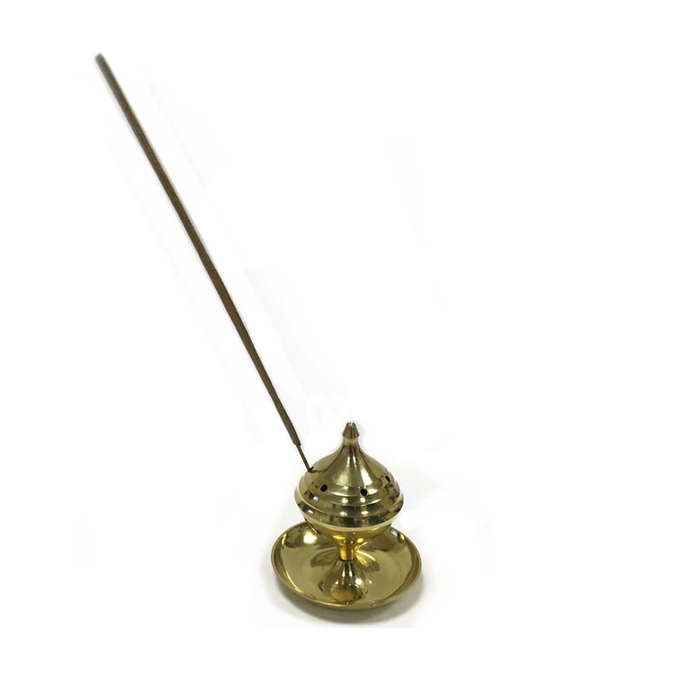 Small Wood Incense Holder - Home Incense Burner Tabletop Stand
