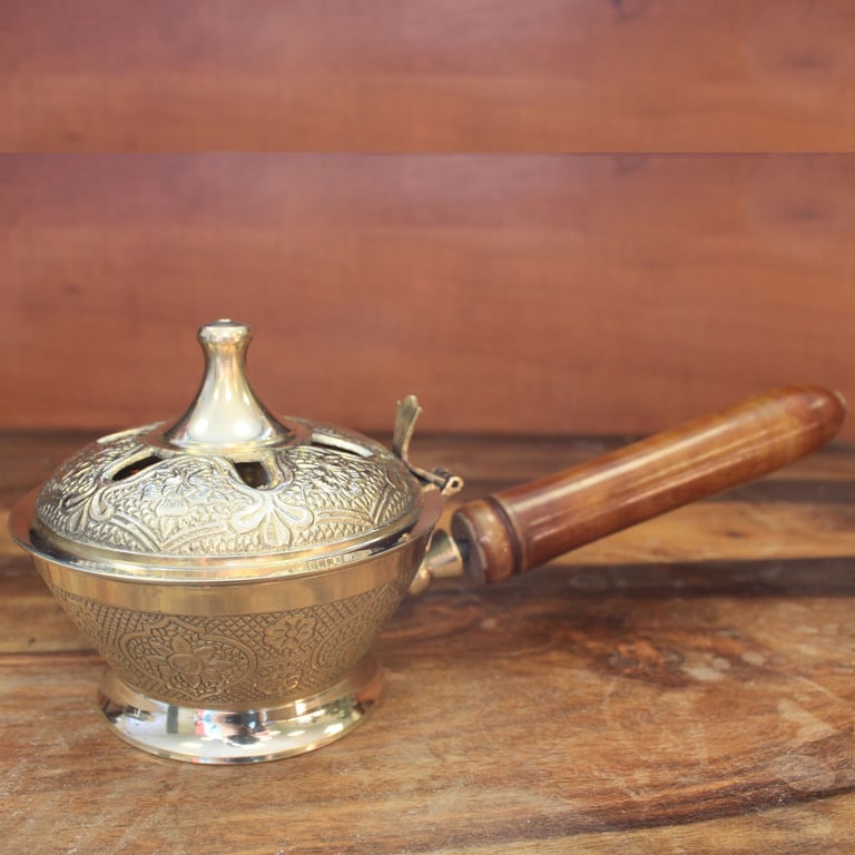 Incense Burner - Ornate Censer - Premium Quality