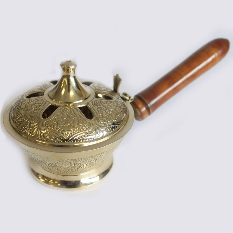 Incense Burner - Ornate Censer - Premium Quality