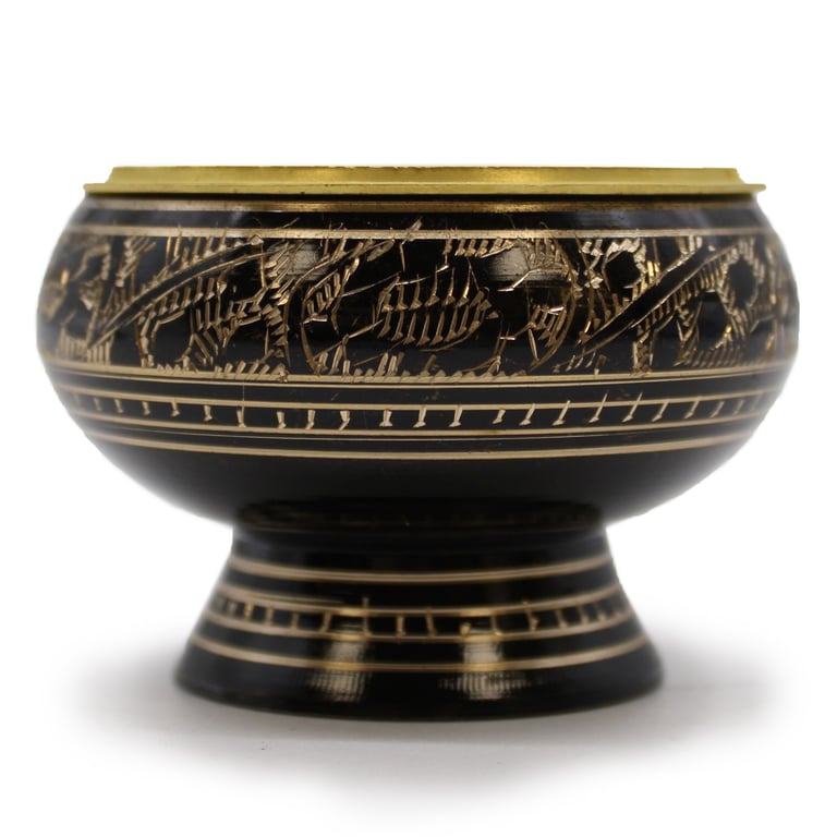 Brass Charcoal Burner - High-Quality Metal Outdoor Cooking Accessory for Smokers and Grills