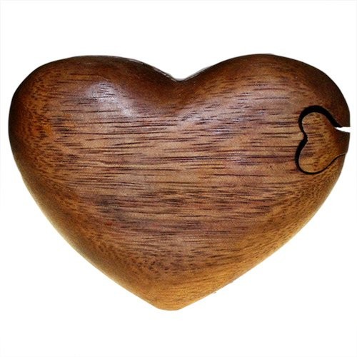 Bali Magic Box Single Heart Handcrafted Artisanal Boho Jewelry Ring