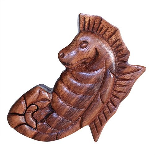 Sea Horse Figurine - Handcrafted from Bali Magic Box