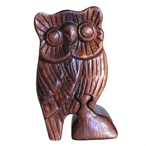 Bali Magic Box Handcrafted Owl Decor Unique Home Decoration