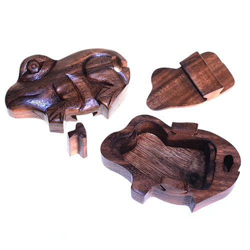 Bali Magic Box - Transforming Frog to Toad Pet Toy