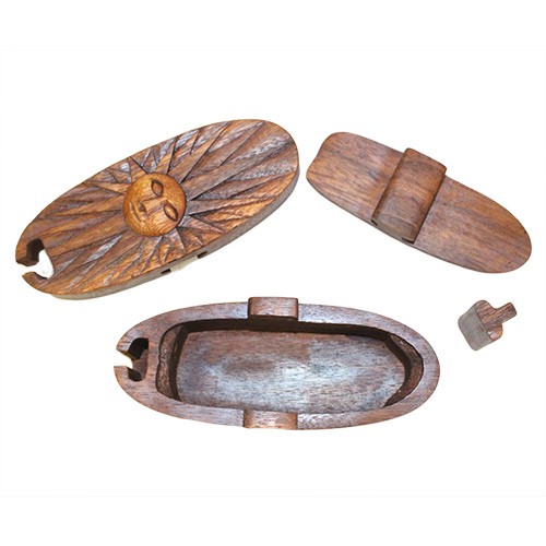 Sunset Decorative Bali Box - Handcrafted, Eco-Friendly Design