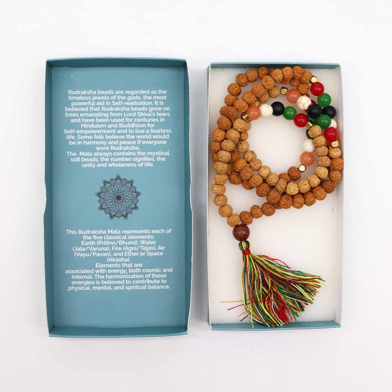 Necklace - Bali Mala Five Element Talisman