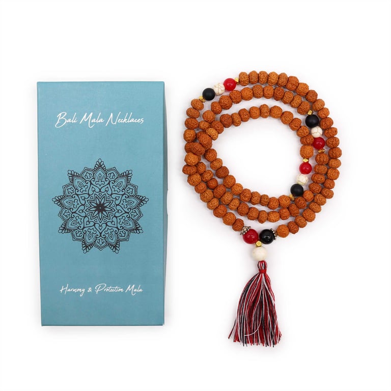 Bali Mala Necklace - Protection & Harmony Jewelry