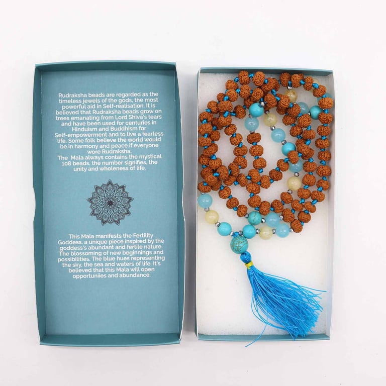 Fertility & Abundance Bali Mala Necklace - Charming Accessory by Your Brand