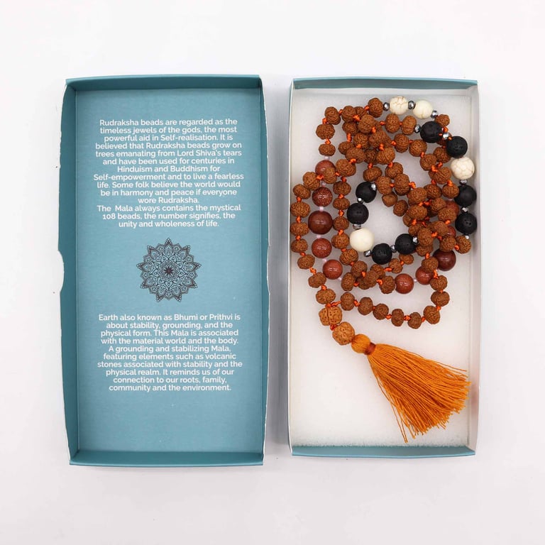 Bali Mala Necklace - Earth Element Necklace (Bali)