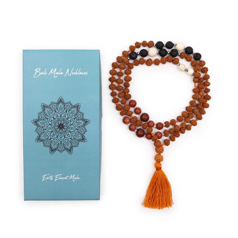 Bali Mala Necklace - Earth Element Necklace (Bali)