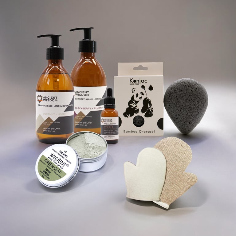 Facial Cleanse & Refresh Kit - Deep Cleansing & Hydration - BrandName