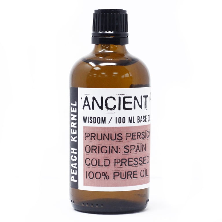 Organic Peach Kernel Oil - 100ml Anti-Aging Facial Massage Oil