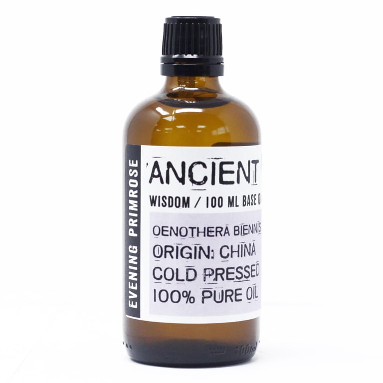 Natural Evening Primrose Oil - 100ml Anti-Inflammatory & Omega-6 Fatty Acids for Skin Health