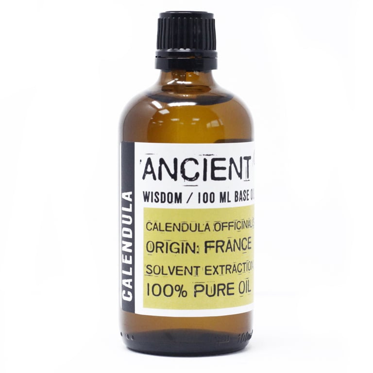 Organic Calendula Oil - 100ml Natural Moisturizing Skin Healing Treatment