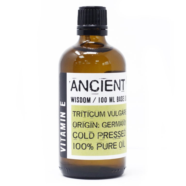Pure Natural Vitamin E Oil - 100ml Organic Skincare Anti-Aging Formula