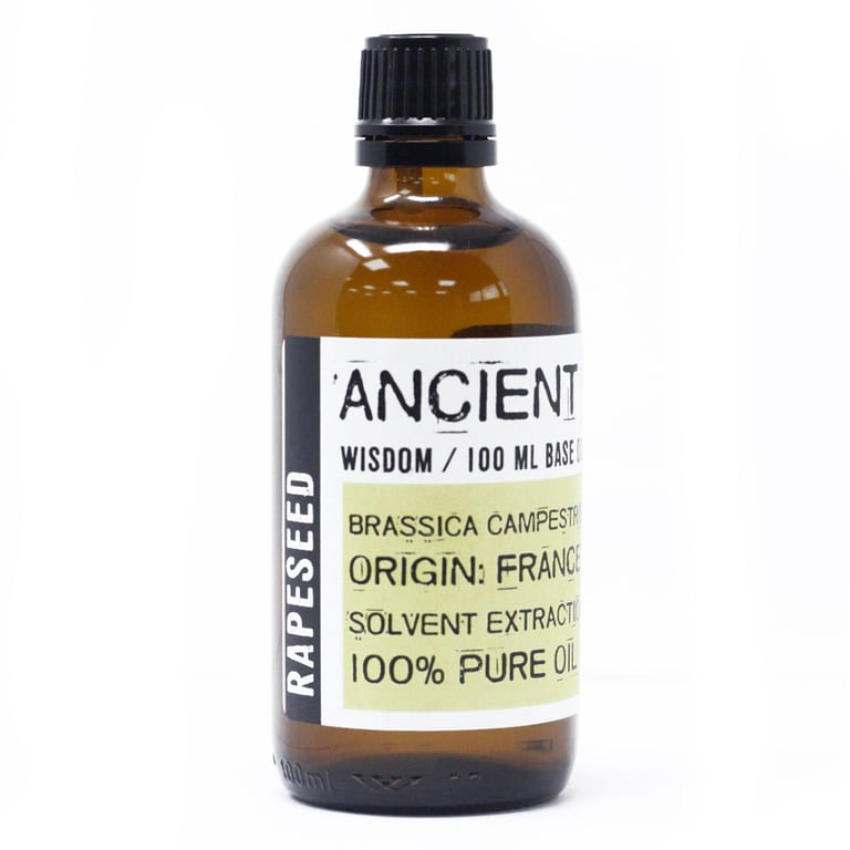 Cold-Pressed Organic Rapeseed Oil 100ml - Healthy Plant-Based Cooking Oil