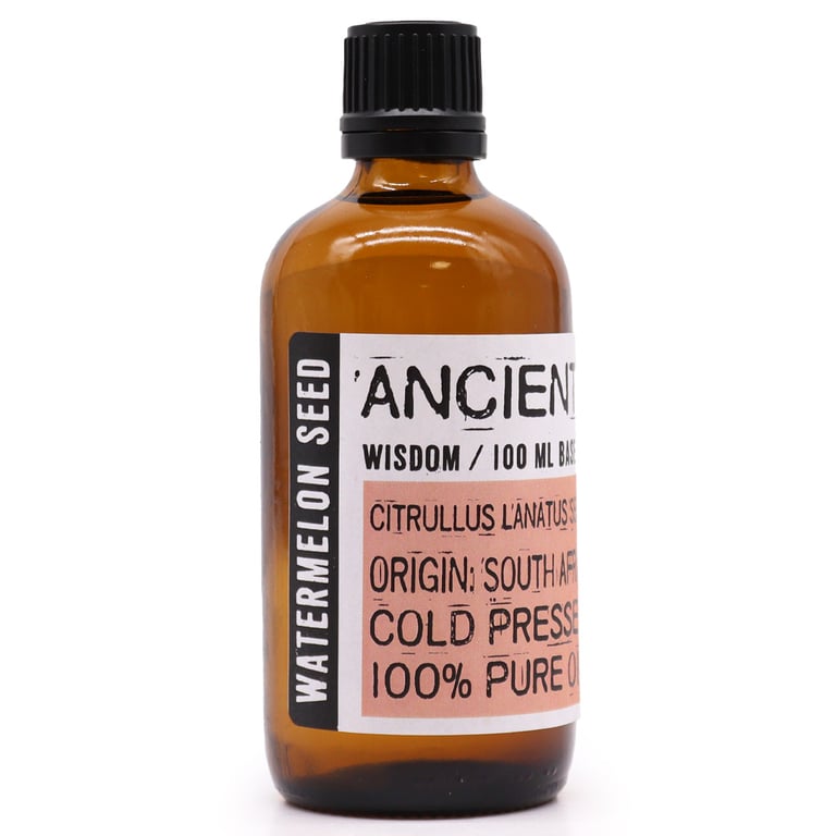 Watermelon Seed Oil - 100ml Organic Anti-Aging Facial Massage Oil for Natural Skin Care