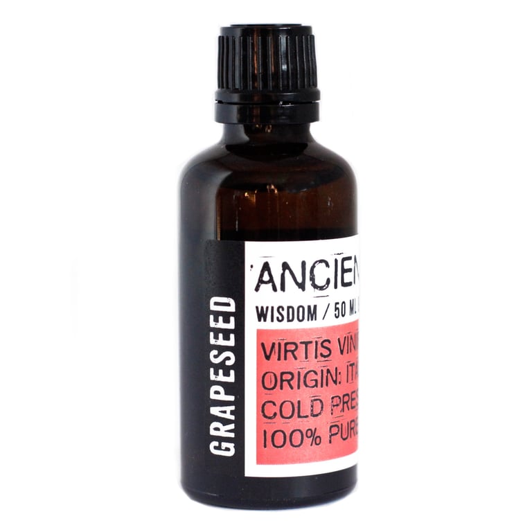 Organic Grapeseed Oil - 50ml Natural Skincare and Culinary Oil