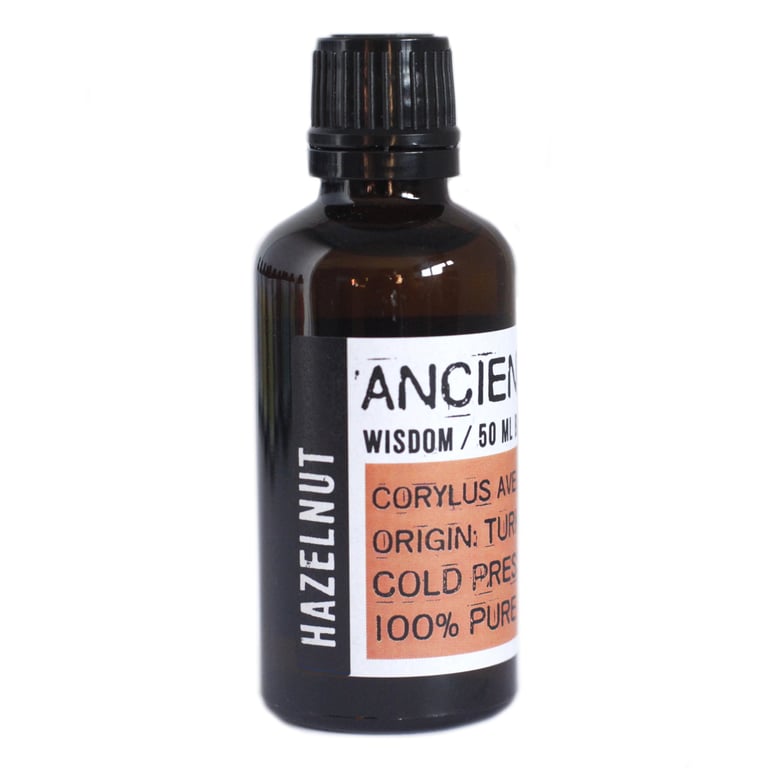 50ml Organic Hazelnut Oil - Natural Skincare and Cooking Ingredient