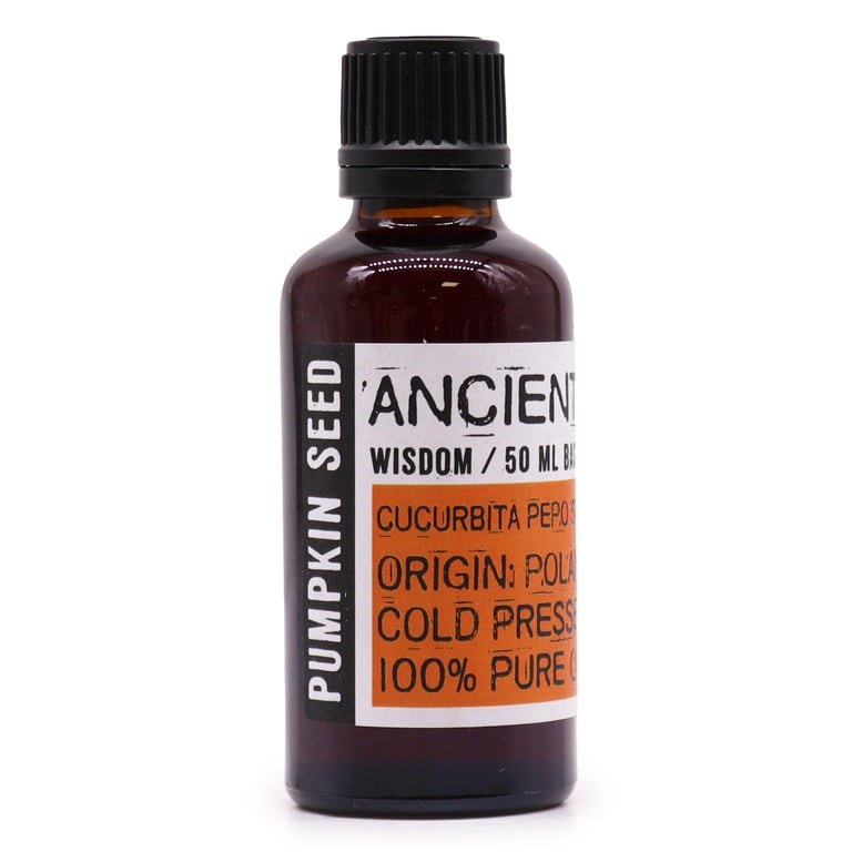 Organic Pumpkin Seed Oil 50ml - Natural Anti-Aging Skincare Solution
