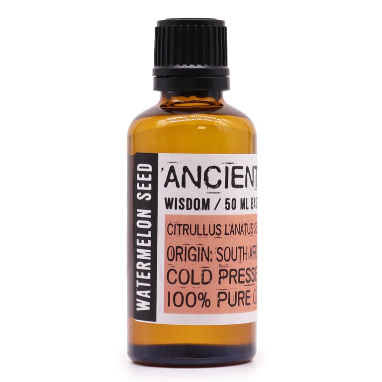 Watermelon Seed Oil - 50ml Organic Natural Skin Moisturizer and Facial Oil