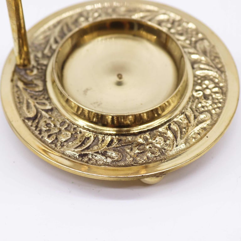 Adjustable Brass Resin Incense Warmer - Brass Model by Your Brand Name