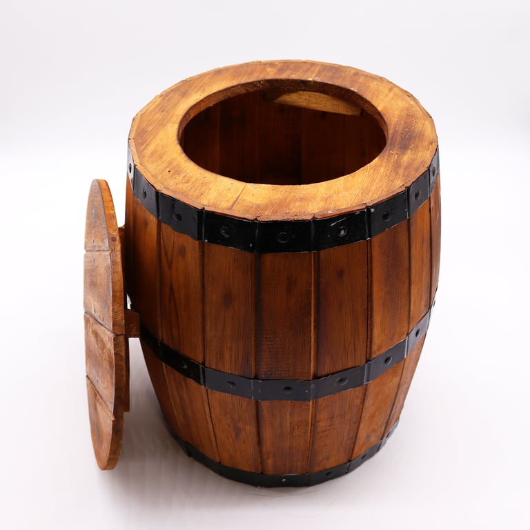 Barrel Stool - Natural - Beer Seating Solution