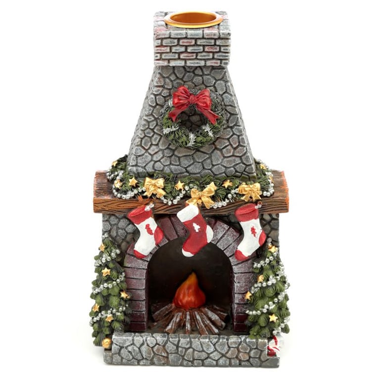 Incense Burner - Christmas Fireplace Backflow - Brand/Model