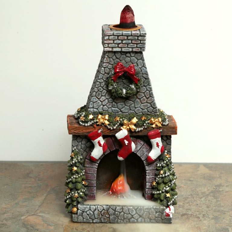 Incense Burner - Christmas Fireplace Backflow - Brand/Model