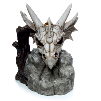 Incense Burner - Dragon Skull Design - Backflow System