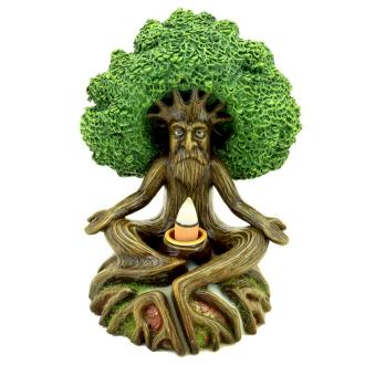 Incense Burner - Backflow Design - Wise Old Tree Man of the Forest