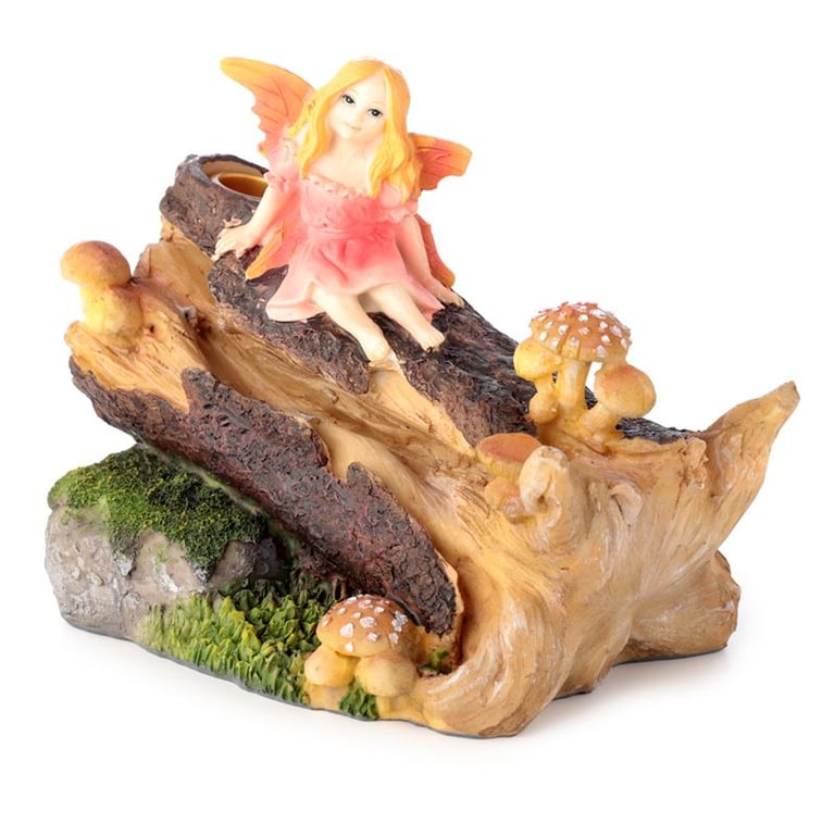 Incense Burner - Woodland-Themed Backflow Design - Ancient Fairy Daydream
