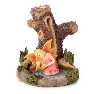 Incense Burner - Ancient Tree Design Backflow - Lake Collection