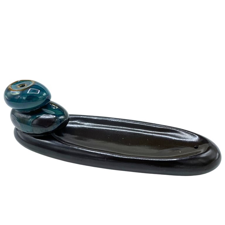 Incense Burner - Zen Pebbles Design - Backflow Classic