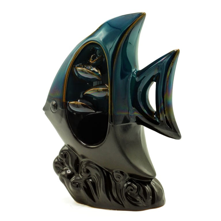 Incense Burner - Tropical Fish Design - Backflow Model
