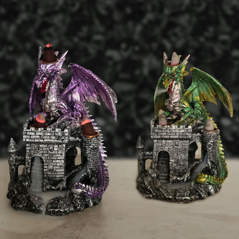 Incense Burner - Triple Backflow Design - Dragons Castle