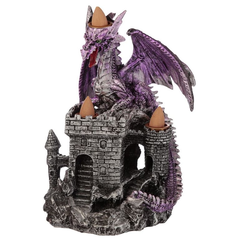 Incense Burner - Triple Backflow Design - Dragons Castle