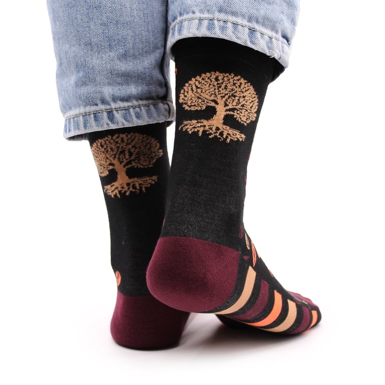 Bamboo Tree of Life Socks - Eco Friendly, Soft SM Size from Hop Hare