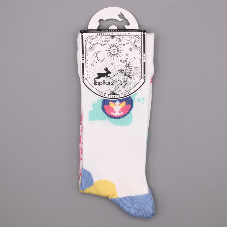 Hop Hare Bamboo Socks Meditation - Mindful Comfort in Natural Fiber